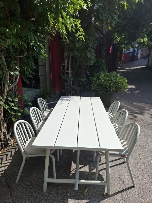 Fatboy - Outdoor Essgruppe Fred´s + 6 x Stuhl Fred´s - LP 3.091 ,- EUR
