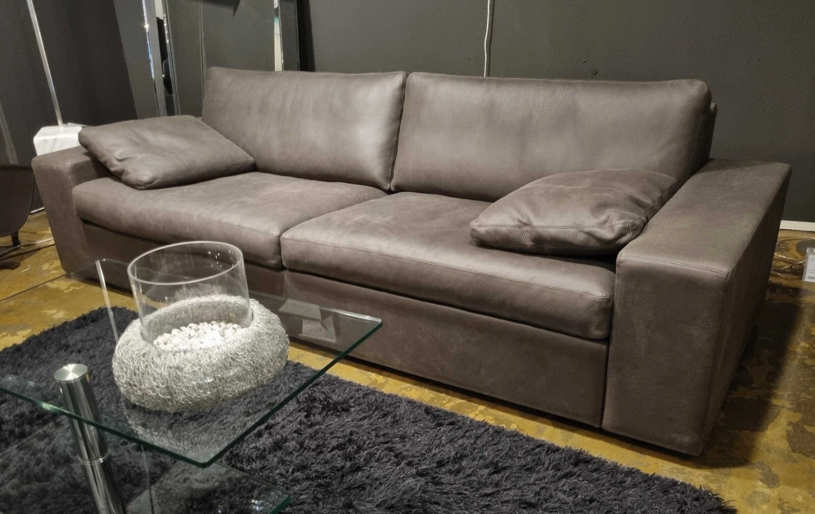 Cor - Sofa Polstergarnitur Conseta Leder espresso - LP 15.020,- EUR