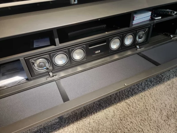 Spectral - TV-Hifi Sideboard mit Kaminfeuer & Aktivsoundsystem - LP 12.005,- EUR – Bild 4