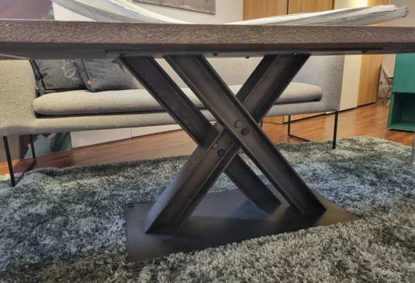 Draenert - Esstisch Victor Wildeiche massiv geölt - LP 6.830,- EUR – Bild 4