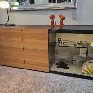 Interlübke - Sideboard / Vitrine Just Cube Light - LP 9.940,- EUR