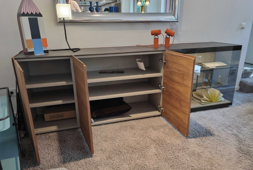 Interlübke - Sideboard / Vitrine Just Cube Light - LP 9.940,- EUR – Bild 2