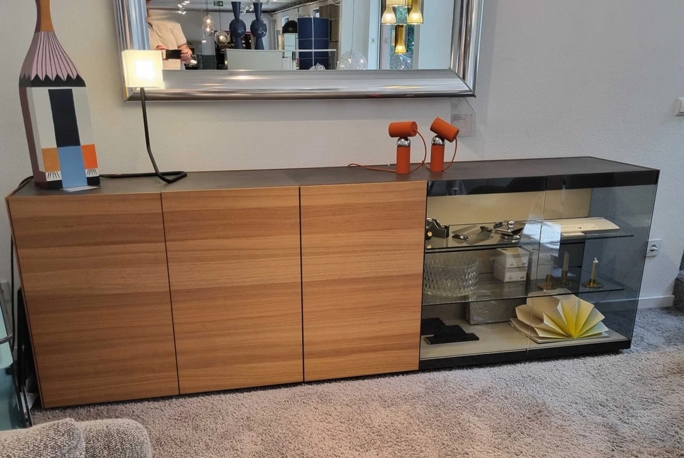 Interlübke - Sideboard / Vitrine Just Cube Light - LP 9.940,- EUR – Bild 6