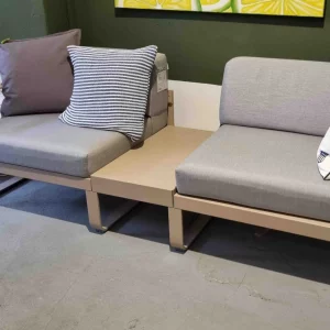 Fermob - Outdoor Sofa Bellevie Muskat/Flanelgrau - LP 2.872,- EUR
