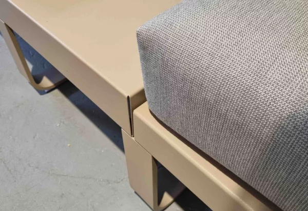 Fermob - Outdoor Sofa Bellevie Muskat/Flanelgrau - LP 2.872,- EUR – Bild 4