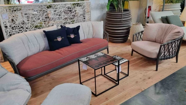 B&B Italia - Sofa + Sessel Erica Outdoor - LP 10.554 ,- EUR
