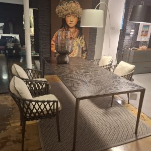 B&B - Esstisch Mirto + 4x Stuhl Erica Outdoor - LP 13.451 ,- EUR