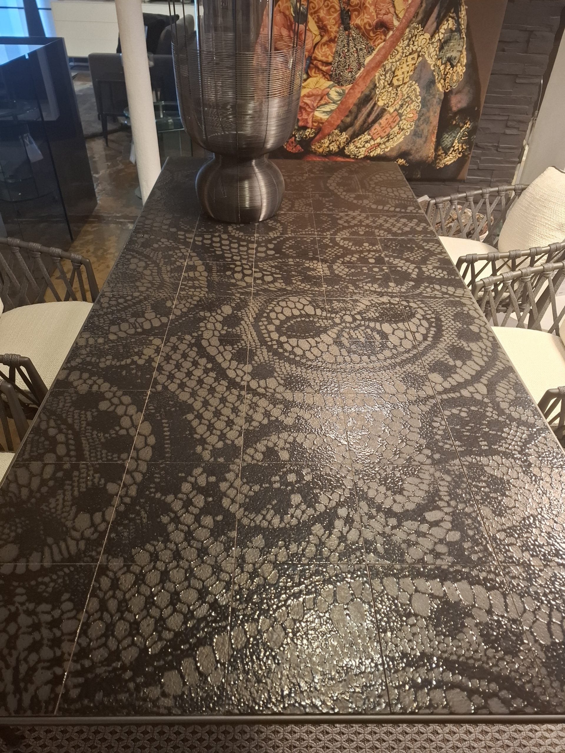 B&B - Esstisch Mirto+ 4x Stuhl Erica Outdoor - LP 13.451 ,- EUR – Bild 2