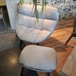 Dedon Hochlehnsessel Mbrace inkl. Hocker - LP 5.397,- EUR