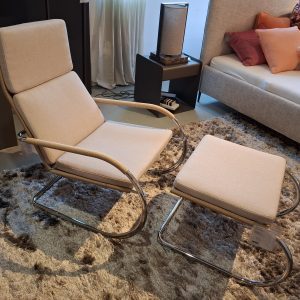 Tecta - Kragsessel D35-1 inkl. Hocker - LP 4.804,- EUR