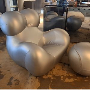 B&B Italia - Sessel UP 5 + Hocker UP 6 - LP 7.100,- EUR