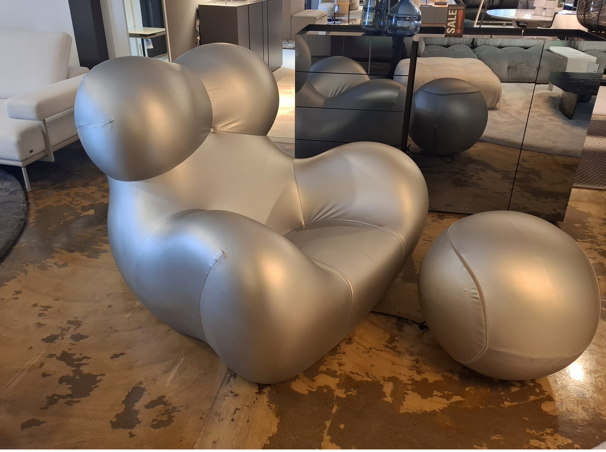 B&B Italia - Sessel UP 5 + Hocker UP 6 - LP 7.100,- EUR