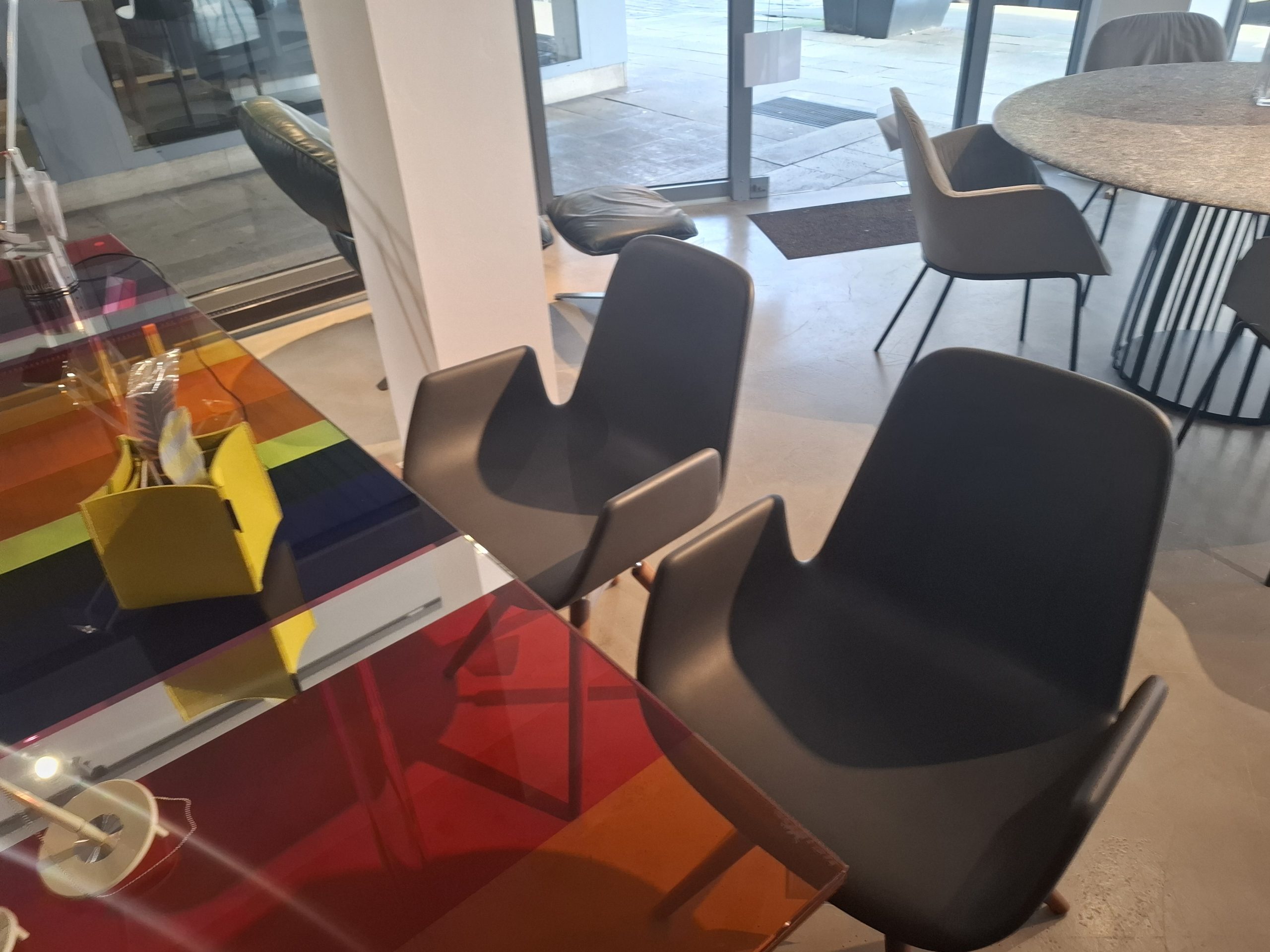 Tonon - 2x Stuhlsessel Step drehbar - LP 1.418,- € – Bild 3