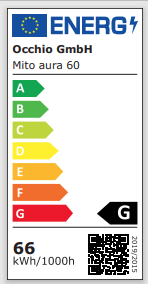 Occhio - Mito aura 60 up ceiling - LP 2.978 ,- EUR – Bild 3