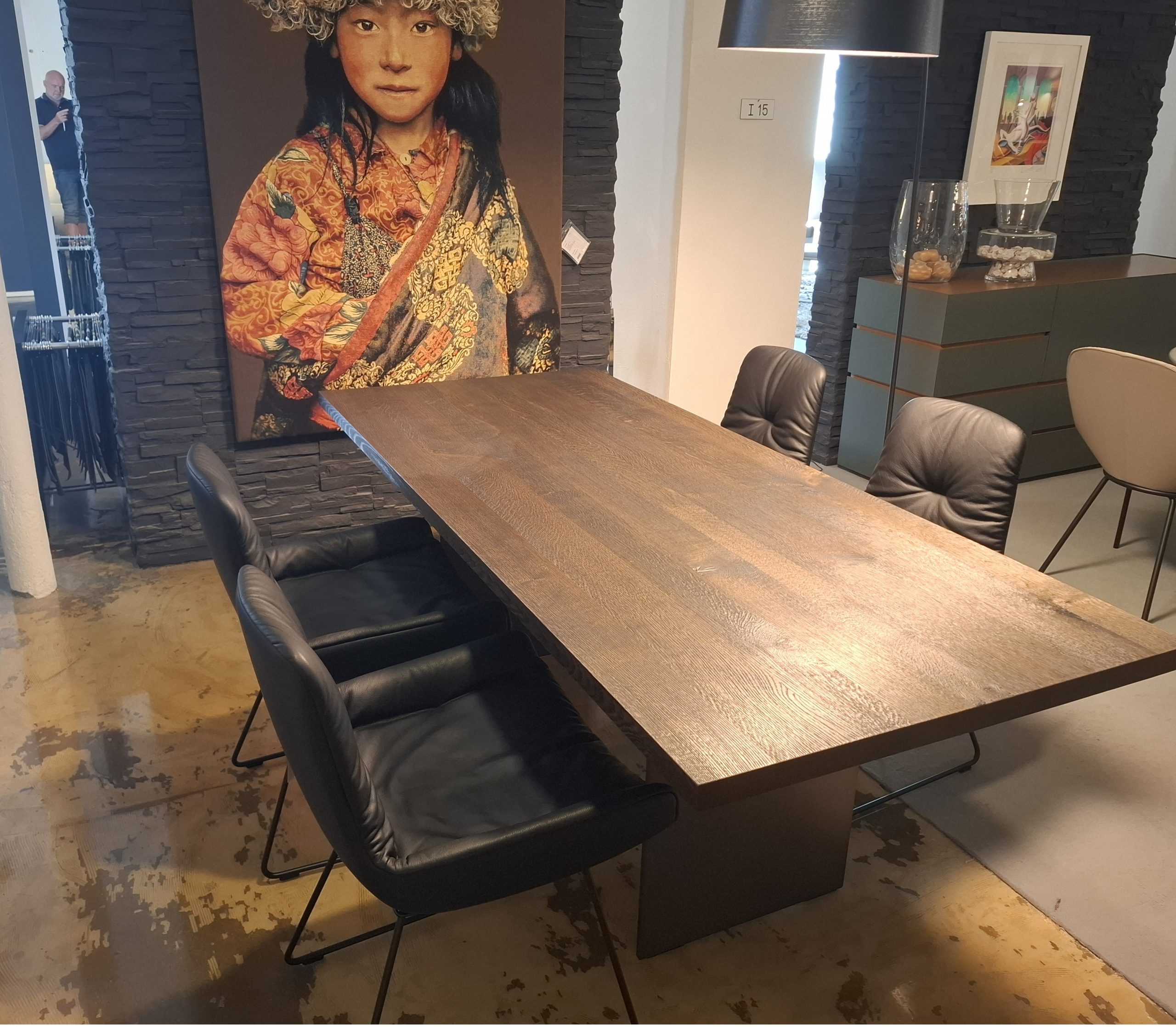 Janua / Freifrau - Essgruppe - Tisch + 4 Stühle - LP 9.020 ,- EUR – Bild 5