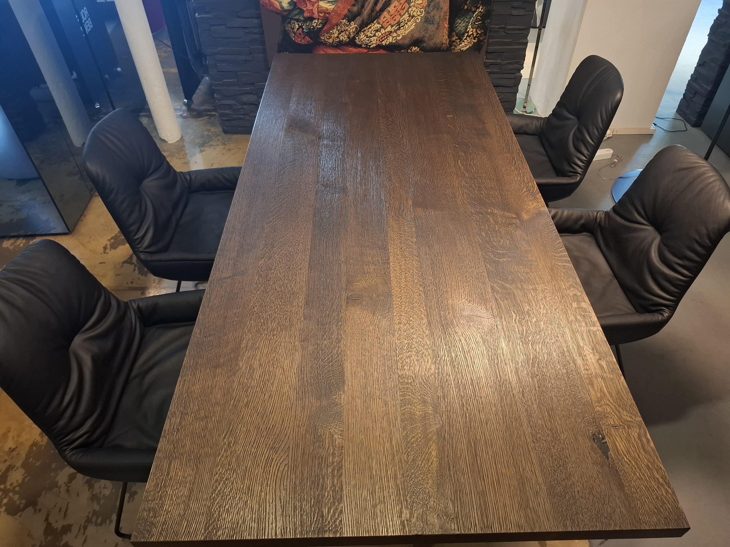 Janua / Freifrau - Essgruppe - Tisch + 4 Stühle - LP 9.020 ,- EUR – Bild 8